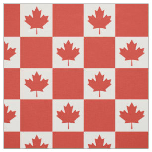 Kanadische Flagge Stoff