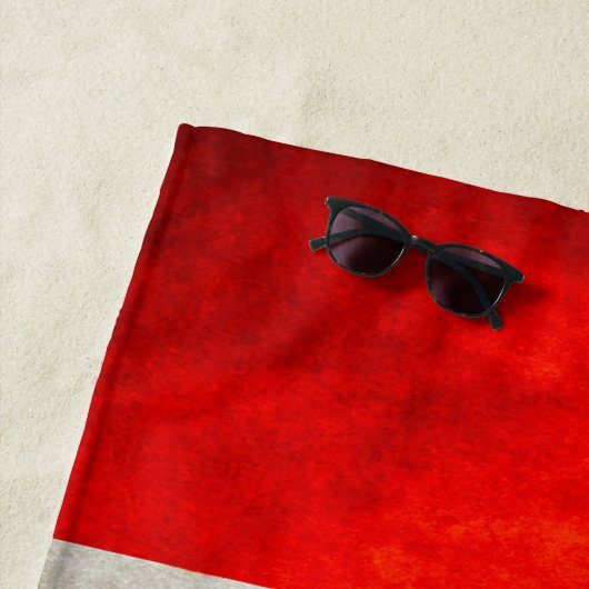 kanadische Flagge Strandtuch (Beispiel)