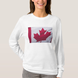 Kanadische Flagge. T-Shirt