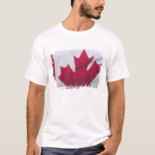 Kanadische Flagge. T-Shirt