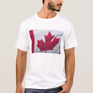 Kanadische Flagge. T-Shirt