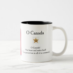 Kanadische Flagge Tasse 