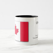 Kanadische Flagge Tasse  (Mittel)