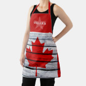 Kanadische Flagge und Name der Sternenfamilie Schürze (InSitu)