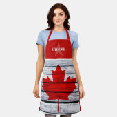 Kanadische Flagge und Name der Sternenfamilie Schürze (Getragen)