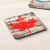 Kanadische Flagge Untersetzer (Linke Seite)