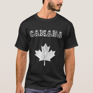Kanadische Flagge Vintage Ahornblatt Kanadisches F T-Shirt