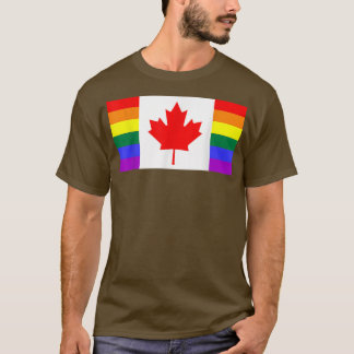 Kanadische FlaggeLgbtq-Rechte5110 T-Shirt