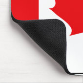 Kanadische Flaggen-T - Shirts und Geschenke Mousepad (Ecke)