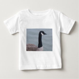 Kanadische Gans am See Baby T-shirt