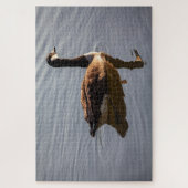 Kanadische Gans am See Puzzle (Vertikal)