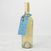 Kanadische Gans auf dem Flug Flaschenanhänger (Angewinkelt)