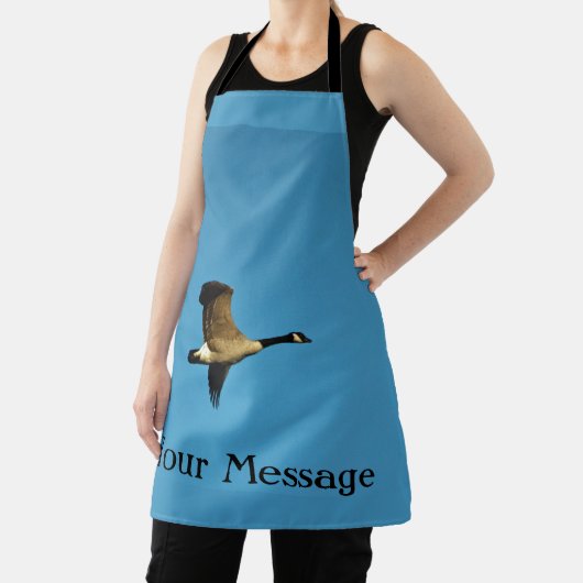 Kanadische Gans auf dem Flug Schürze (InSitu)