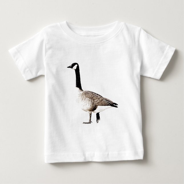 "Kanadische Gans " Baby T-shirt (Vorderseite)