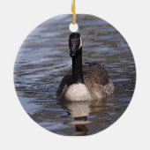 Kanadische Gans Keramikornament (Hinten)