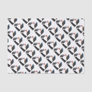 Kanadische Gans mit Eiscremegewebe Seidenpapier