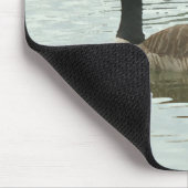 Kanadische Gans Mousepad (Ecke)