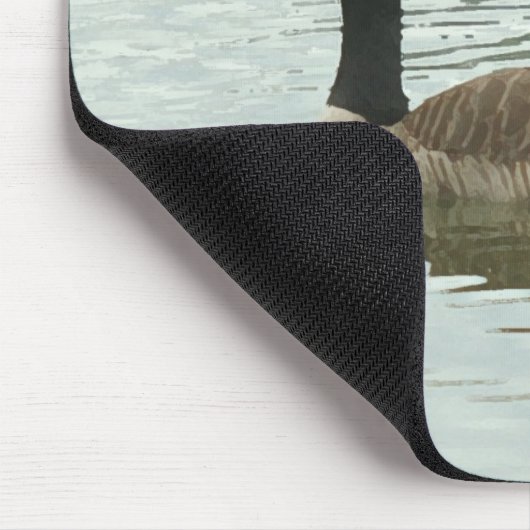 Kanadische Gans Mousepad (Ecke)