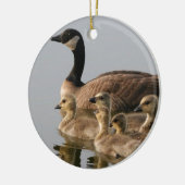 Kanadische Gans-Vogel-Liebhaber-Geschenke Keramik Ornament (Links)