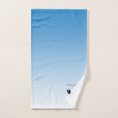 Kanadische Gänse, die gemeinsam Kinder gestalten Badhandtuch Set (Handtuch)