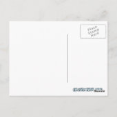 kanadische Gänse Postkarte (Rückseite)