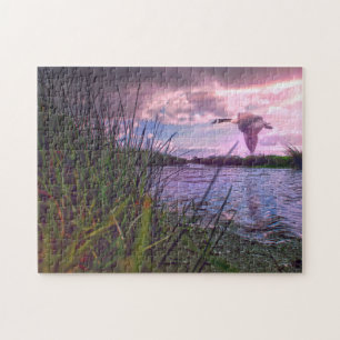 kanadische Gänse Puzzle