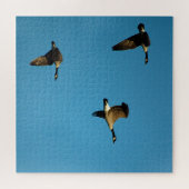 kanadische Gänse Puzzle (Horizontal)