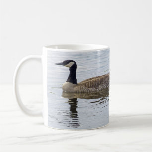 Kanadische Gänse und Goslings Kaffeetasse