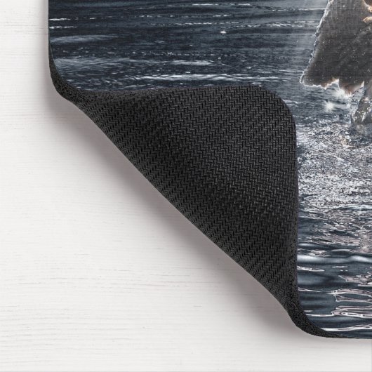 Kanadische Gänse- und Wasserwelt Mousepad (Ecke)