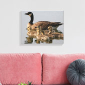 Kanadische Gänse-Vogelliebhaber Geschenke Leinwanddruck (Insitu (Wohnzimmer))