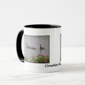Kanadische Gänserfamilie am Tasse (Vorderseite Links)