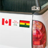 Kanadische Ghana-Autoaufkleber Autoaufkleber (Auf Lkw)