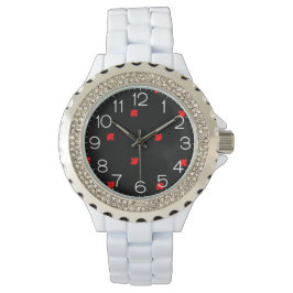 Kanadische Hütte Ahornleaf Armbanduhr