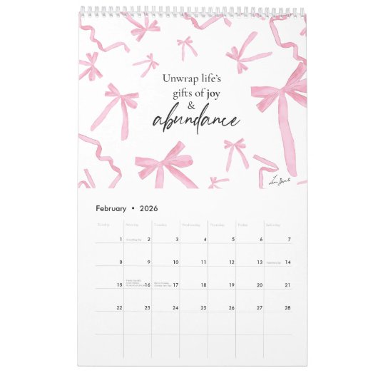 Kanadische inspirierende Wörter und Kunsttipps Kalender (Feb 2026)