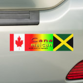 kanadische Jamaica-Autoaufkleber Autoaufkleber (Auf Auto)