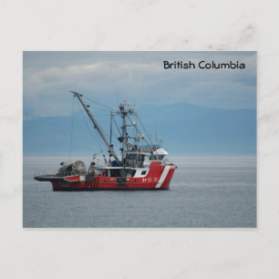 Kanadische Küstenwache Postkarte
