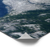 Kanadische Landschaft Banff Rocky Mountains Print Poster (Ecke)