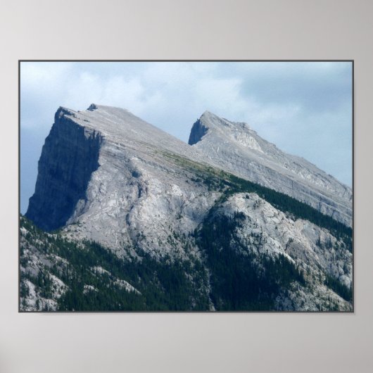 Kanadische Landschaft Banff Rocky Mountains Print Poster (Vorne)