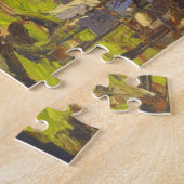 Kanadische Landschaft - Künstlerlager von Tom Thom Puzzle (Seite)