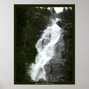 Kanadische Landschaft West Coast Forest Art Print Poster