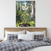 Kanadische Landschaftsmalerei Print Leinwand (Insitu (Schlafzimmer))