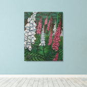 Kanadische Landschaftsmalerei Print Leinwand Klein (Insitu (Holzboden))