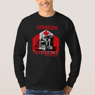 Kanadische Lastkraftwagen regieren Freiheitskonvoi T-Shirt