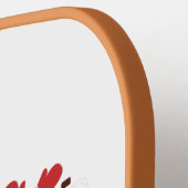 Kanadische Liebe-Monogramm Pickleball Schläger (Linke Seite)