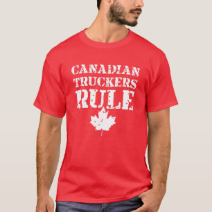 Kanadische Lkw-Regel T-Shirt