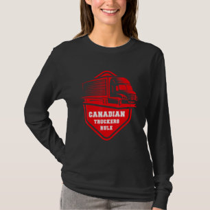 Kanadische LKWs Rule Freedom 2022 unterstützt unse T-Shirt