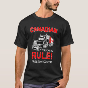 Kanadische LKWs unterstützen den Freiheitsverband T-Shirt