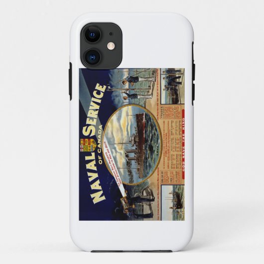 Kanadische Marine Case-Mate iPhone Hülle (Rückseite)