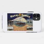 Kanadische Marine Case-Mate iPhone Hülle (Rückseite (Horizontal))