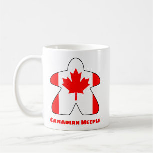 Kanadische Meeple-Tasse Kaffeetasse
